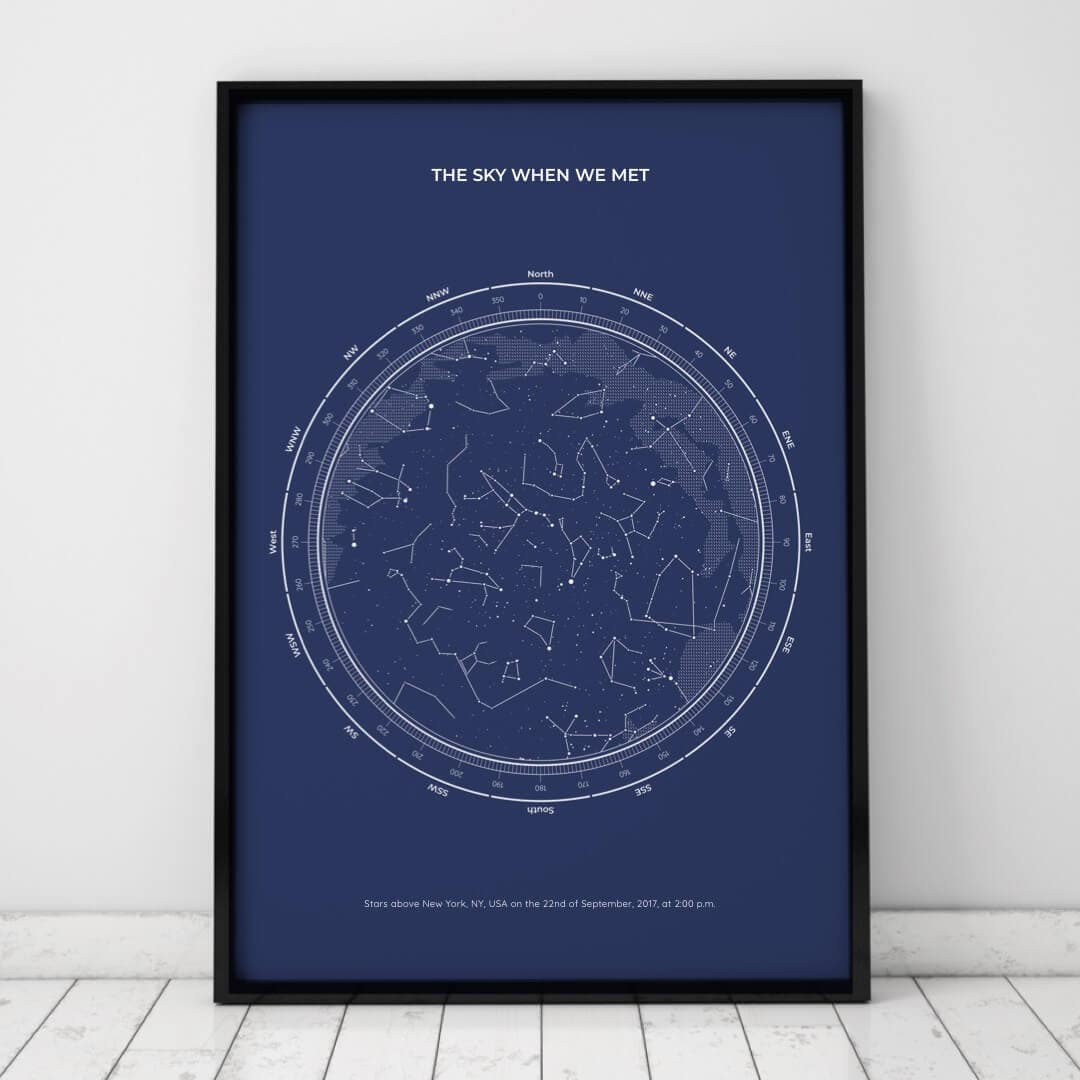 Under Lucky Stars - bluewhite