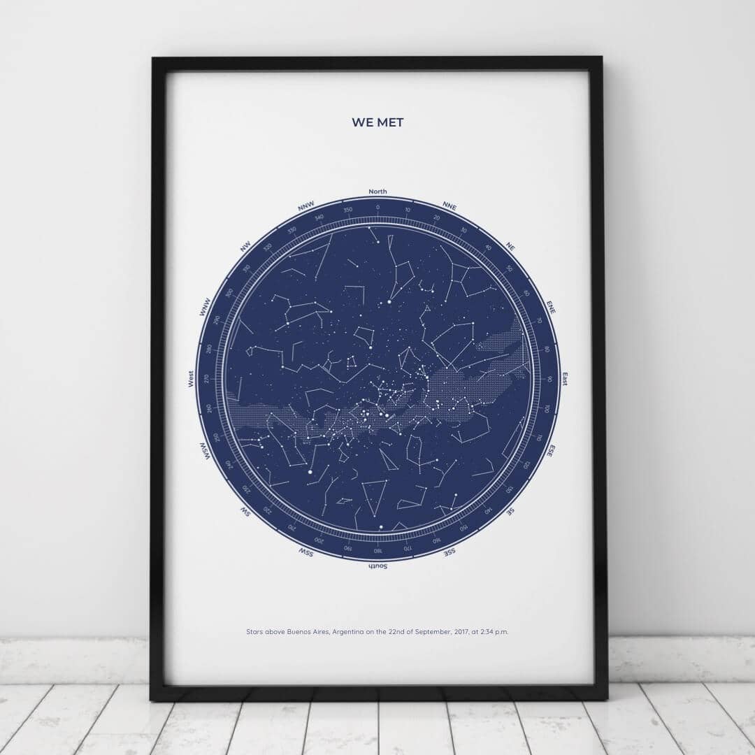 Under Lucky Stars - bluewhiteframe