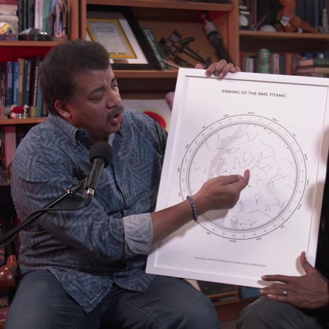 Star Map by Dr Neil deGrasse Tyson