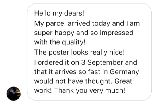 Customer love letter